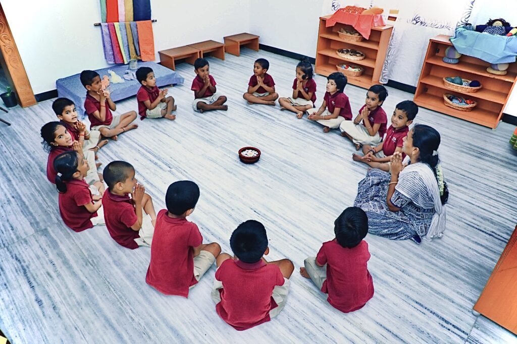 Waldorf kindergarten India Vedavyas Schools