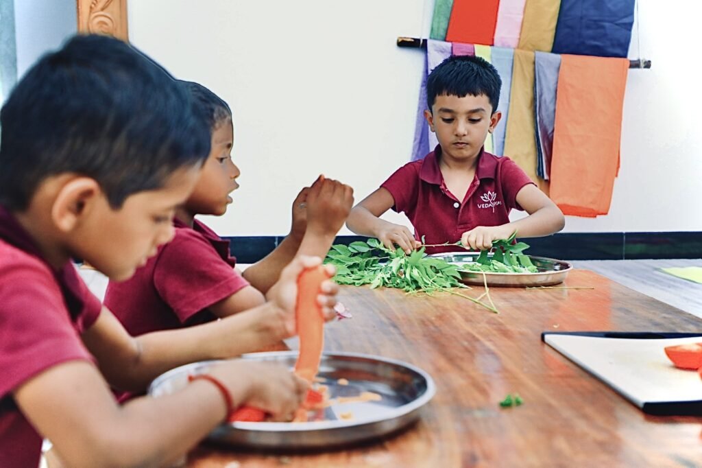 Waldorf kindergarten India Vedavyas Schools